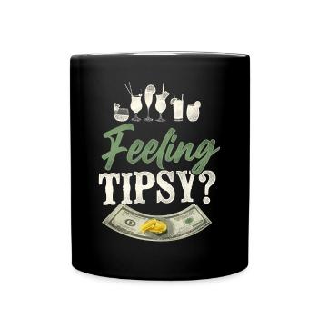 Sentiment de mixologue barman - Mug uni - noir - Devant