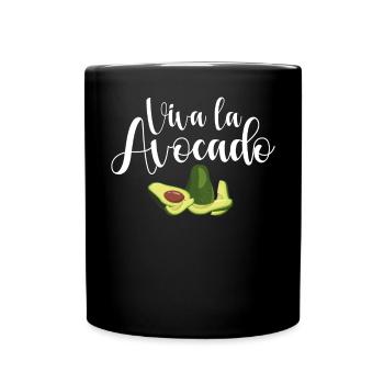 Avocado Gifts - Full Colour Mug - black - Front