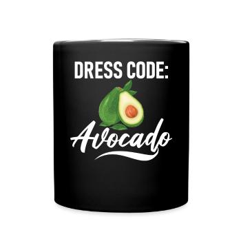 Avocado Gifts - Full Colour Mug - black - Front