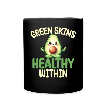 Avocado Gifts - Full Colour Mug - black - Front