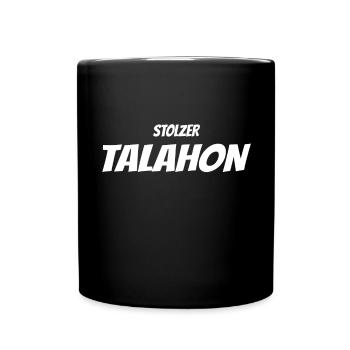 Stolzer Talahon - Tasse einfarbig - Schwarz - Vorne