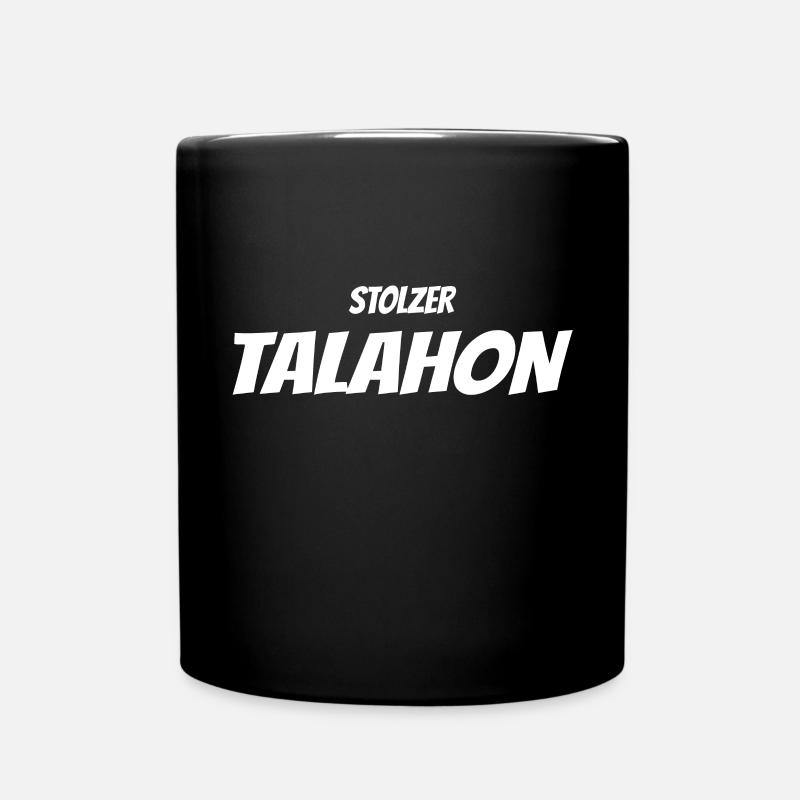 Stolzer Talahon - Tasse einfarbig - Schwarz