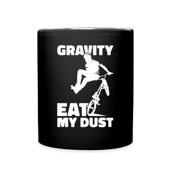 BMX Freestyle Biker Bike Bike BMX Rider - Full Colour Mug - black - Front