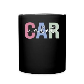 Valet parking attendant - Full Colour Mug - black - Front