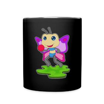 Entraînement au papillon Gymnastique Fitness - Mug uni - noir - Devant
