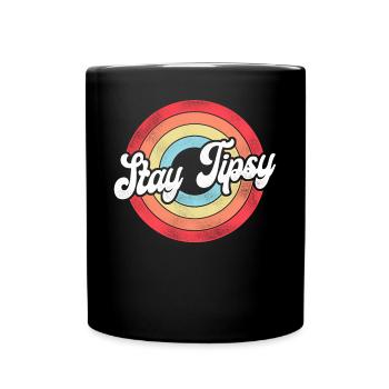Bartender Mixologist Retro Vintage - Full Colour Mug - black - Front
