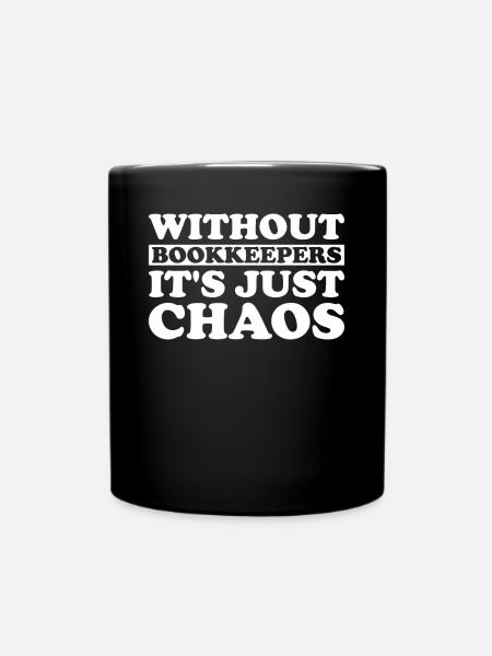 Buchhaltung Finanzbuchhalter Buchhalter Beruf - Tasse einfarbig - Schwarz