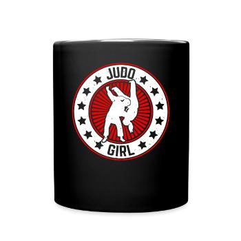 Judo Girl Judo Fighter Judo Martial Arts Judoka - Full Colour Mug - black - Front