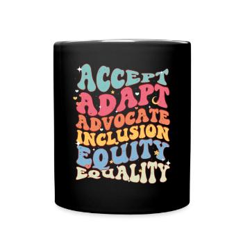 Autisme - Mug uni - noir - Devant