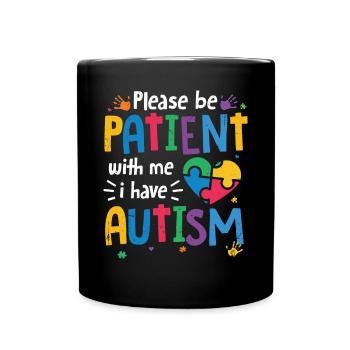 Autism - Full Colour Mug - black - Front