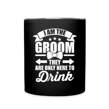 Enterrement de vie de jeune fille et de jeune fille - Mug uni - noir - Devant