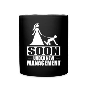 Enterrement de vie de jeune fille et de jeune fille - Mug uni - noir - Devant