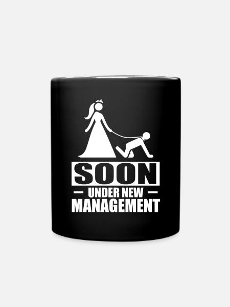 Enterrement de vie de jeune fille et de jeune fille - Mug uni - noir