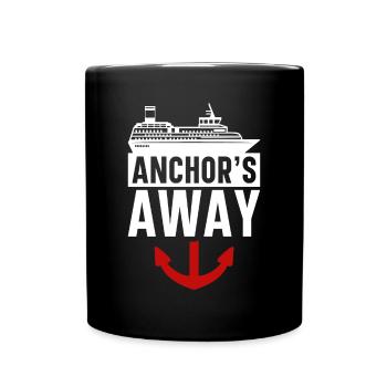 Kreuzfahrer Kreuzfahrtschiff Kreuzfahrt Geschenk - Tasse einfarbig - Schwarz - Vorne