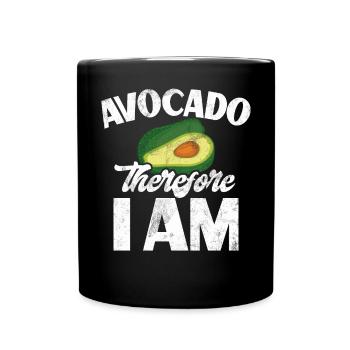 Avocado Gifts - Full Colour Mug - black - Front