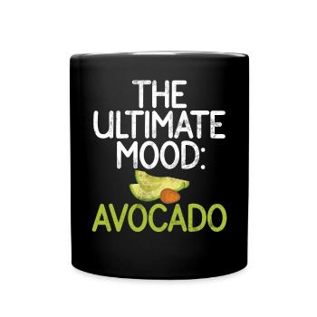 Avocado Gifts - Full Colour Mug - black - Front