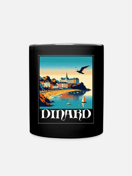 DINARD - Mug uni - noir