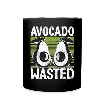 Avocado Gifts - Full Colour Mug - black - Front