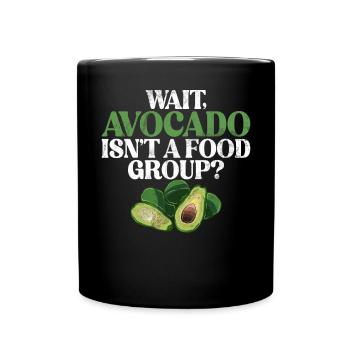 Avocado Gifts - Full Colour Mug - black - Front