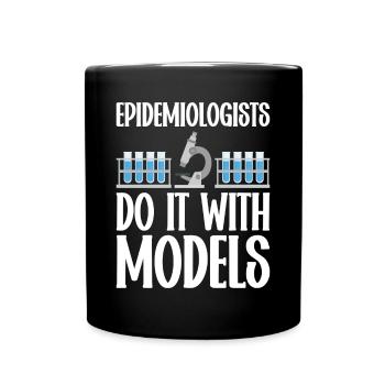 Epidemiology Scientist Epidemiologist Medicine - Full Colour Mug - black - Front