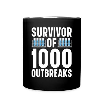 Epidemiology Scientist Epidemiologist Medicine - Full Colour Mug - black - Front