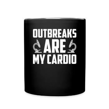 Epidemiology Scientist Epidemiologist Medicine - Full Colour Mug - black - Front
