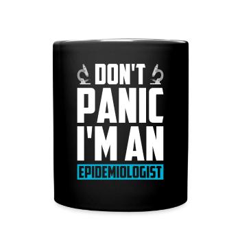 Epidemiology Scientist Epidemiologist Medicine - Full Colour Mug - black - Front