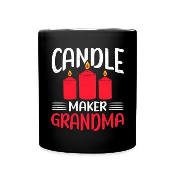 Bougies Candle Maker Candle Maker Cadeau - Mug uni - noir - Devant