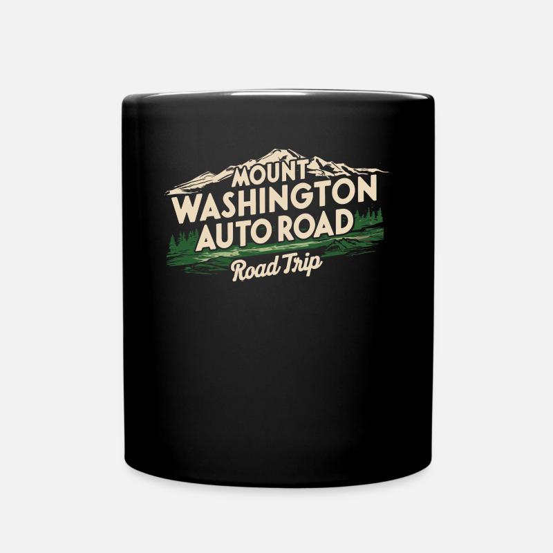 Mont Washington Auto Road Road Trip Montagnes - Mug uni - noir