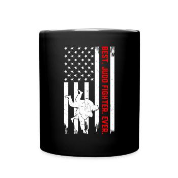 Best Judo Fighter Ever - Judo Fighter Judo Martial - Full Colour Mug - black - Front