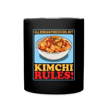 Kimchi Cadeau coréen Kimchi - Mug uni - noir - Devant