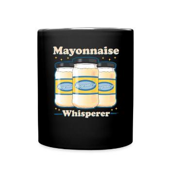Mayonnaise Mayo Lover Gift - Full Colour Mug - black - Front