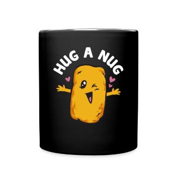 Nuggets de poulet Nuggets de poulet - Mug uni - noir - Devant