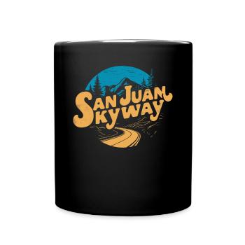 Visite d’aventure du San Juan Skyway - Mug uni - noir - Devant