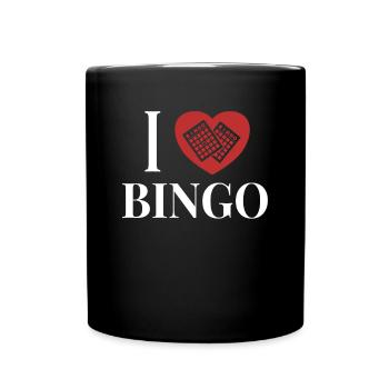 J’adore Bingo Daubers Professional Caller Bingo - Mug uni - noir - Devant