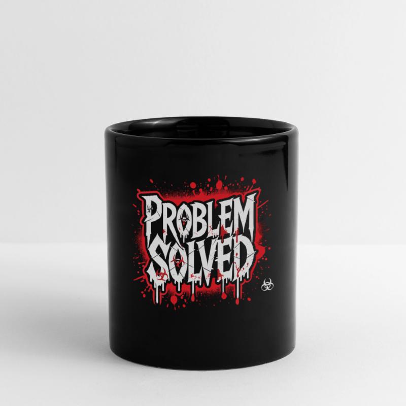 Shocking Solution - Problem Solved Full Colour Mug