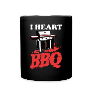 Grilling Barbecue Grill Party Grill Professional BBQ - Full Colour Mug - black - Front
