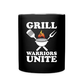 Grilling Barbecue Grill Party Grill Professional BBQ - Full Colour Mug - black - Front
