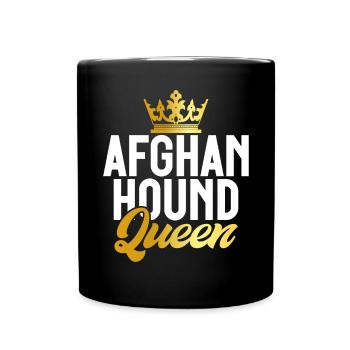 Cadeaux pour les chiens afghans - Mug uni - noir - Devant