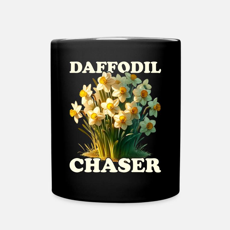 Jonquilles Fleur Jonquille Jonquille - Mug uni - noir