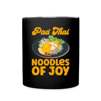 Pad Thai Thai Food Thai Cuisine Thailand - Full Colour Mug - black - Front