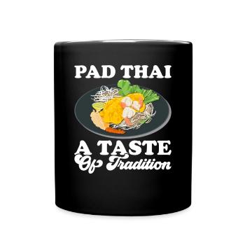 Pad Thai Thai Food Thai Cuisine Thailand - Full Colour Mug - black - Front