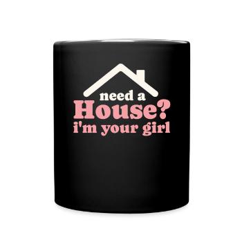 Real Estate Agent Real Estate Agent Gift - Full Colour Mug - black - Front