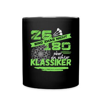 26 ne sont pas des 180 mais un vrai classique - Mug uni - noir - Devant