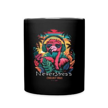 Design Chillout Vibes : décontracté et élégant - Mug uni - noir - Devant