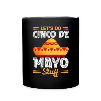 Cinco De Mayo Cadeau Fiesta Mexicain - Mug uni - noir - Devant
