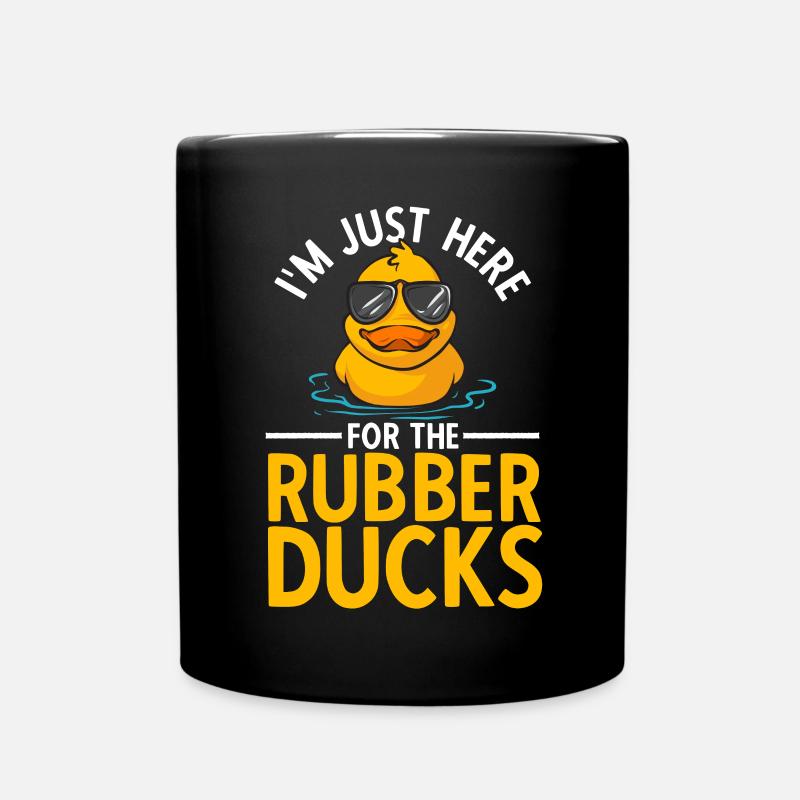 Rubber Duck Rubber Duck - Full Colour Mug - black