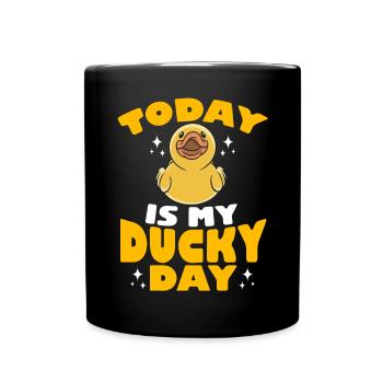 Rubber Duck Rubber Duck - Full Colour Mug - black - Front