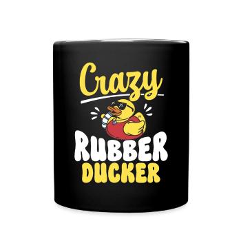 Rubber Duck Rubber Duck - Full Colour Mug - black - Front
