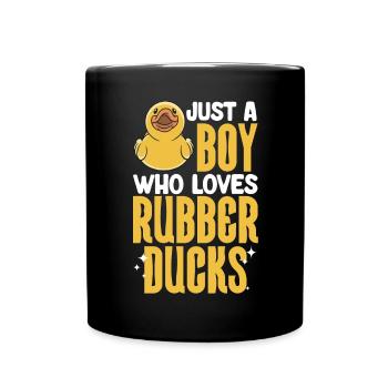 Rubber Duck Rubber Duck - Full Colour Mug - black - Front